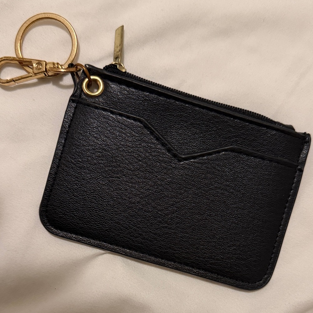 Small black cardholder